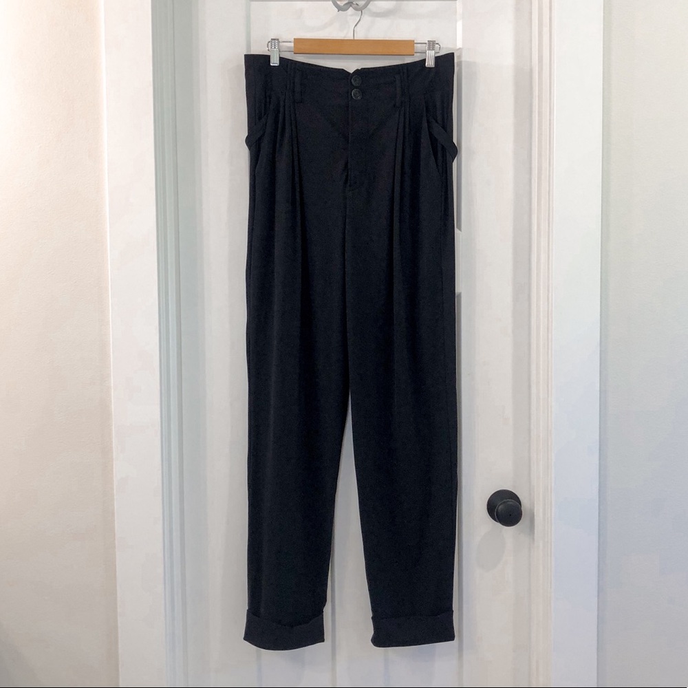 Marithe Francois Girbaud Black Trouser Pants 8